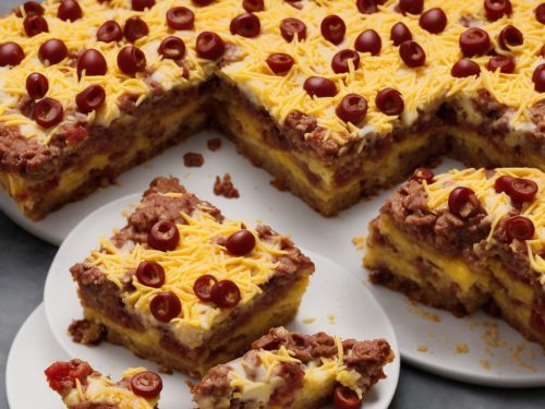 Layered Nacho Bake