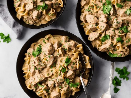 Lazygirl's Ground Turkey Stroganoff