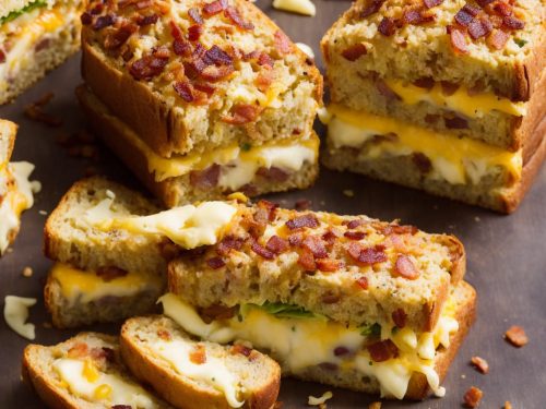 Leek, Cheddar & Bacon Loaf Sandwich