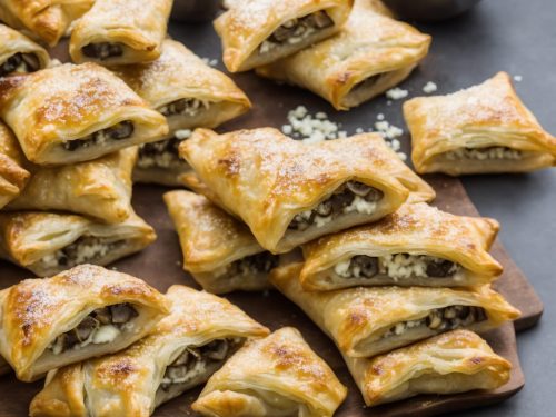 Leek, Mushroom & Goat's Cheese Strudels