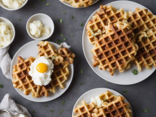 Leftover Mashed Potato Waffles