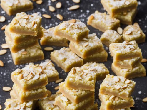 Lemon & Almond Shortbread Bars