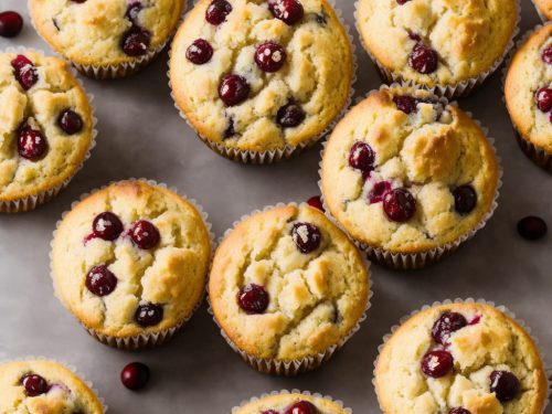 Lemon Cranberry Muffins Recipe