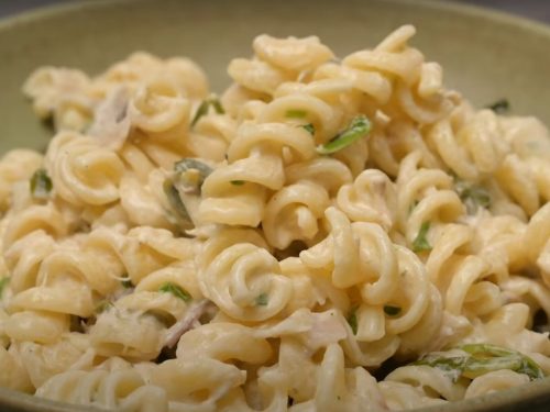 Lemon & Pepper Mackerel Pasta