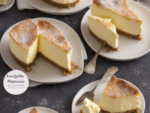 Lemon Quark Cheesecake