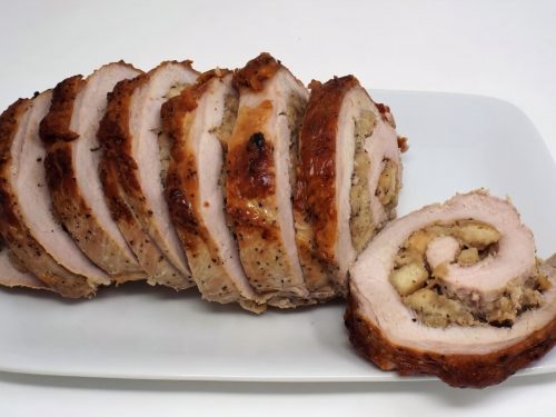 Lemon & Sage Stuffed Loin of Pork