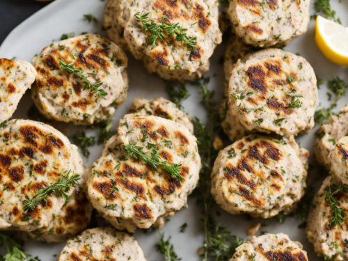 Lemon & Thyme Turkey Burgers