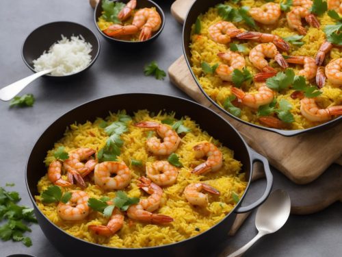 Lemony Prawn & Chorizo Rice Pot