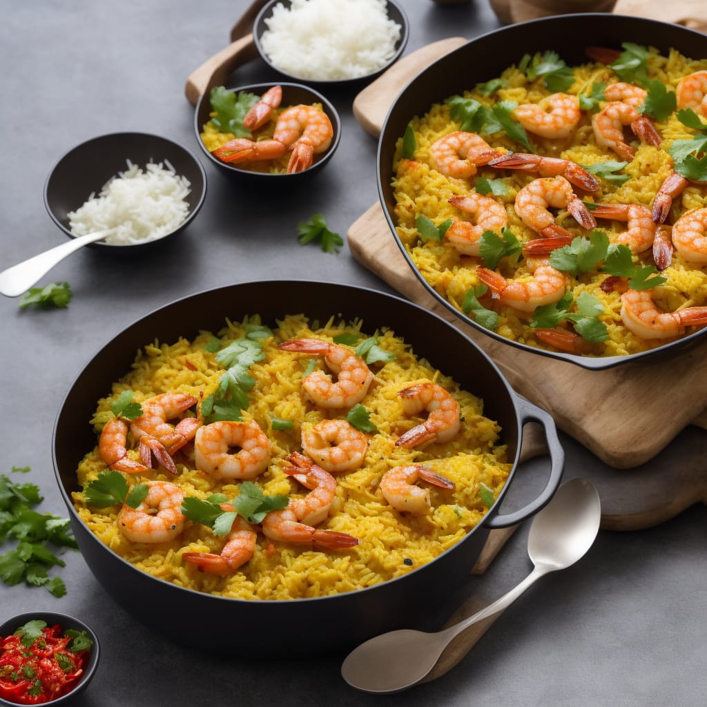 Lemony Prawn & Chorizo Rice Pot