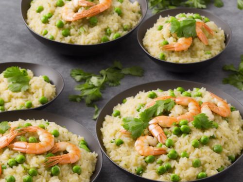 Lemony Prawn & Pea Pressure Cooker Risotto