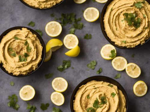 Lemony Spiced Hummus