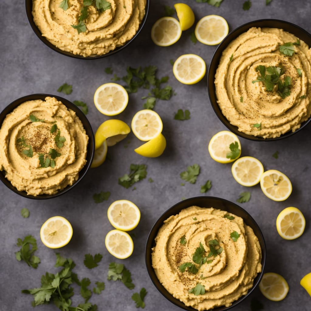 Lemony Spiced Hummus