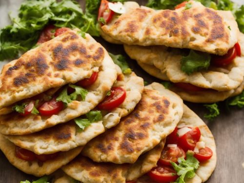 Lemony Tuna Pitta Pockets