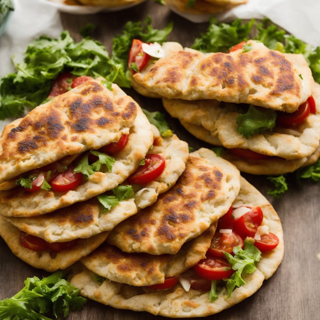 Lemony Tuna Pitta Pockets