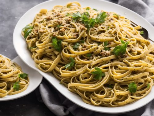 Lentil & Lemon Fettuccine