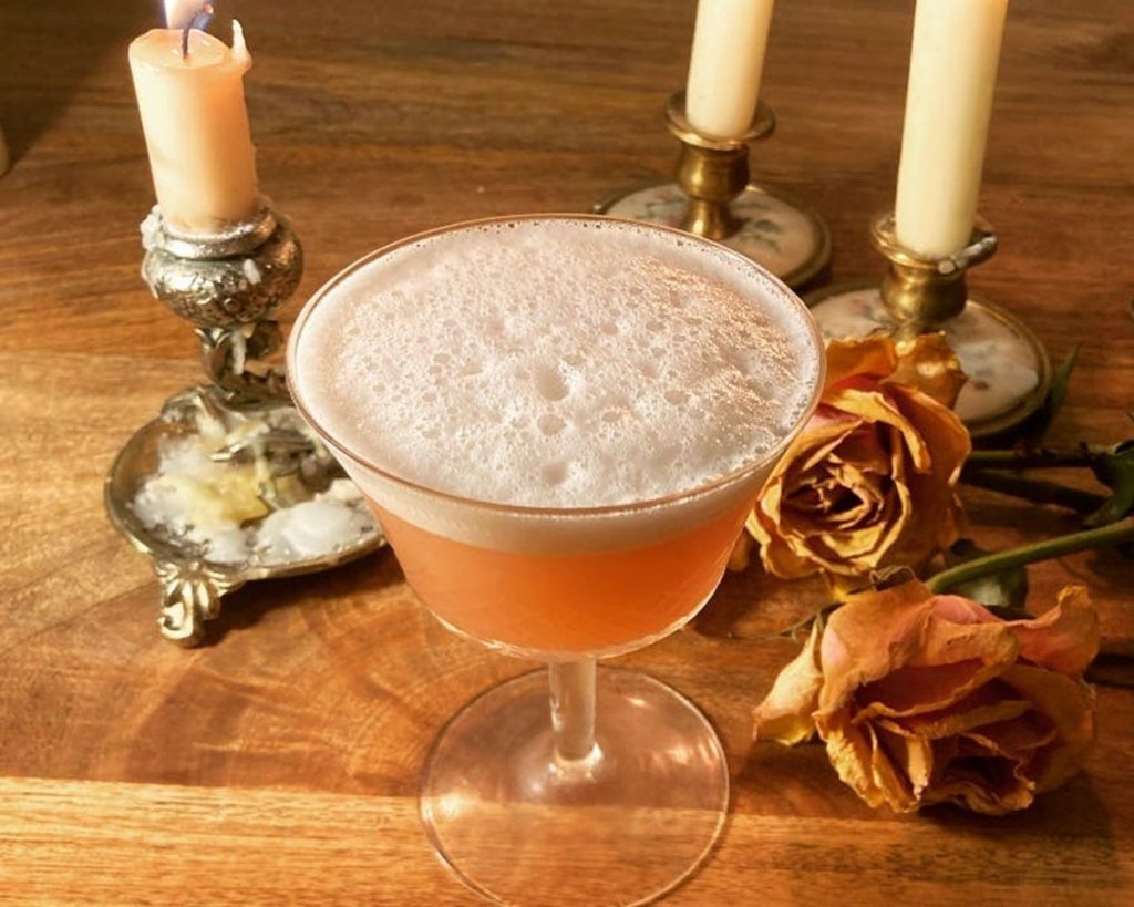 Les fleurs du mal cocktail