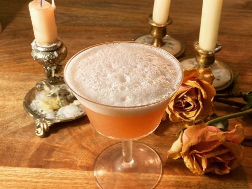 Les fleurs du mal cocktail