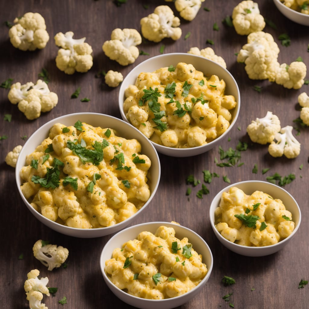 Lighter Cauliflower Cheese