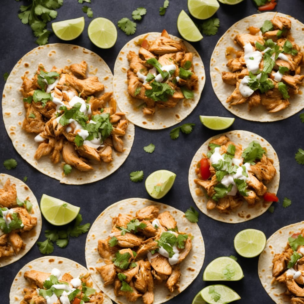 Lighter Chicken Tacos