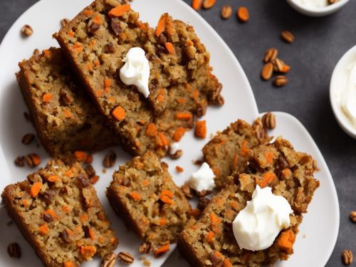 Lighter Spiced Carrot Cake