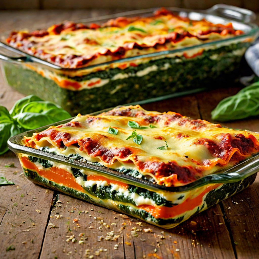 Lighter Vegetable Lasagne