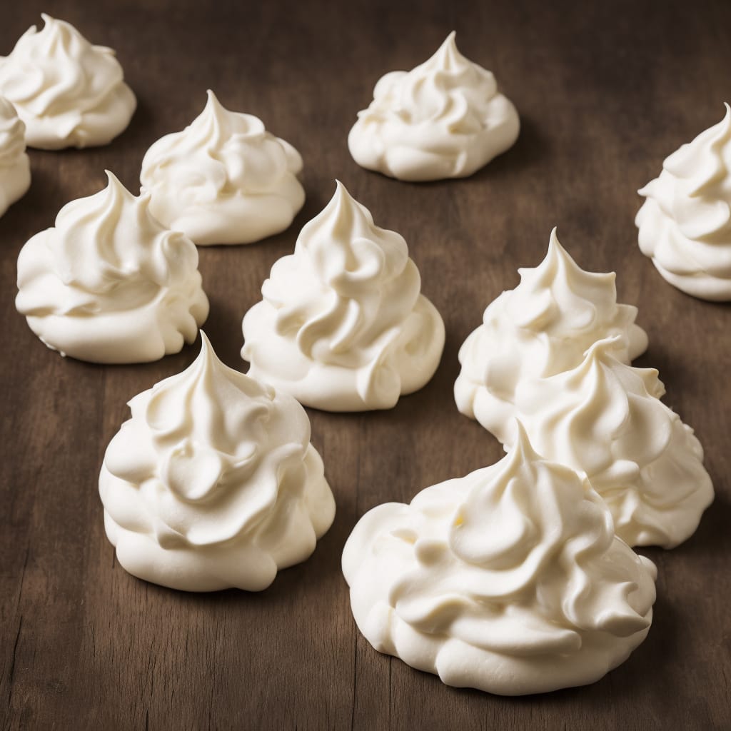 Lightest ever meringues