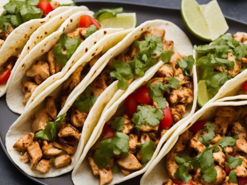 Lime Chicken Soft Tacos