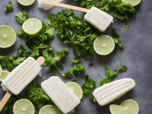 Lime & Coconut Ice Lollies