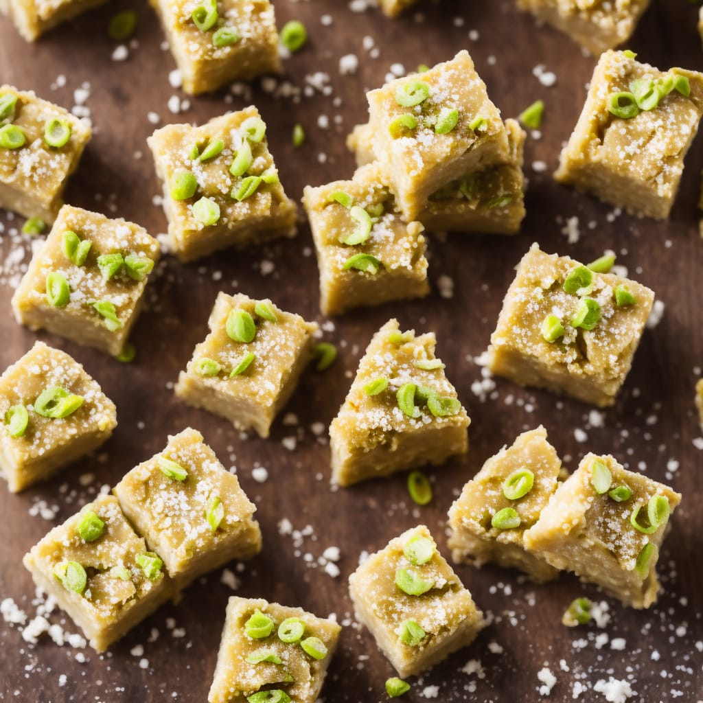 Lime & ginger bars