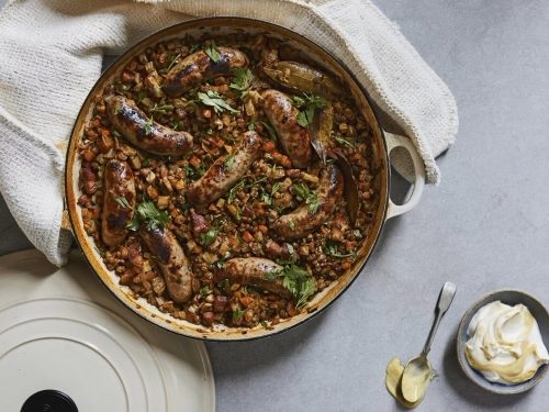 Lincolnshire Sausage & Lentil Simmer