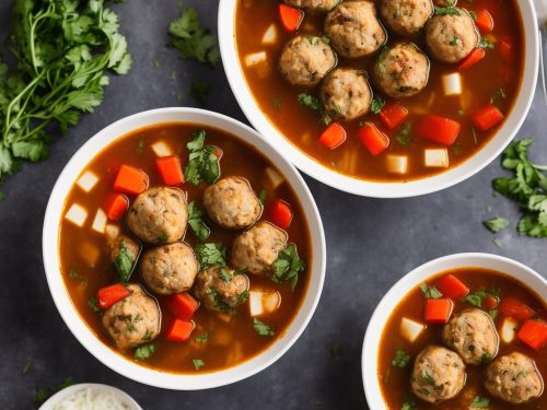 Lionhead Meatball Soup