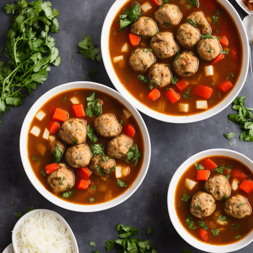 Lionhead Meatball Soup