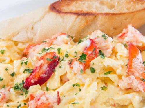 Lobster Scrambled Eggs