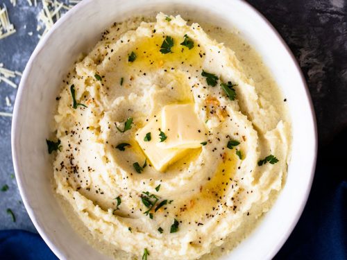 Low-Carb Mashed Cauliflower Recipe