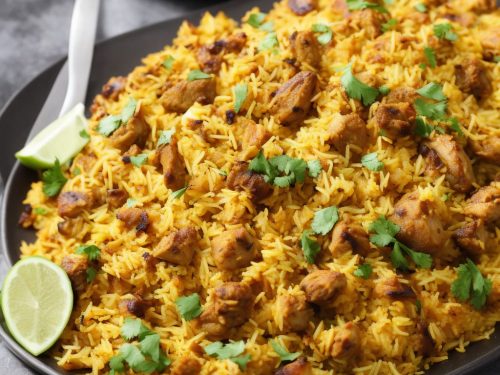 Low-Fat Chicken Biryani