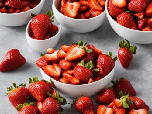 Low Sugar Strawberry Rhubarb Crunch