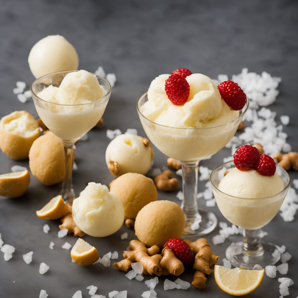 Lychee & Ginger Sorbet