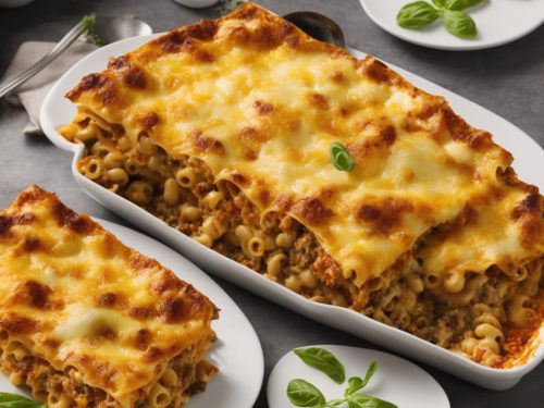 Macaroni Cheese Lasagne