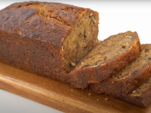 Malt Loaf with Banana & Honey