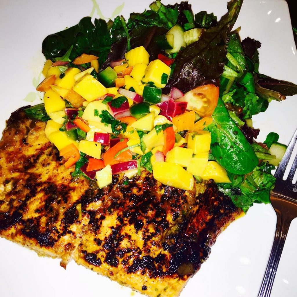 Mango Salsa Salmon Recipe