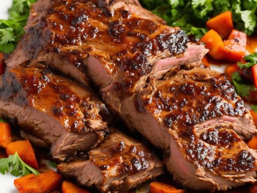 Maple & Chilli-Glazed Leg of Lamb