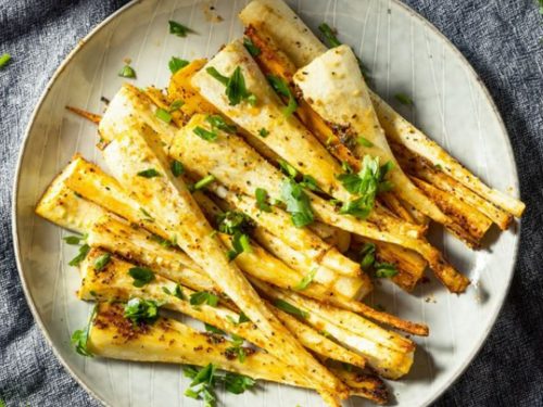 Maple Spiced Parsnips