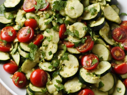 Marinated Courgette Salad