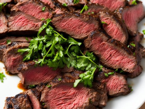 Marinated Flat Iron Steak