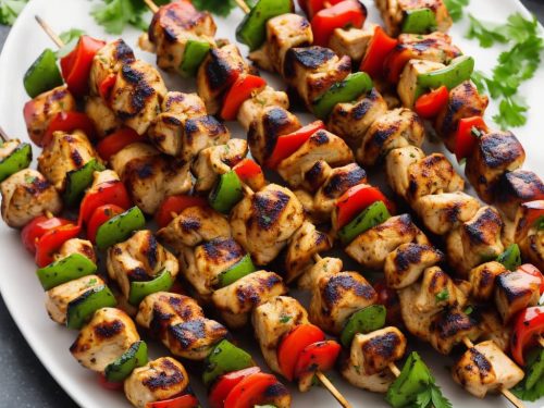 Marinated Greek Chicken Kabobs