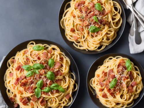 Marmite & Pancetta Spaghetti