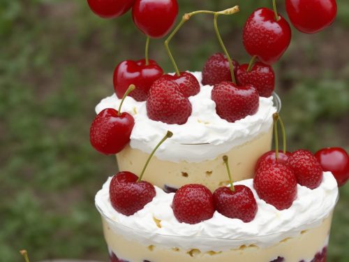 Mary's Royal Cherry Trifle