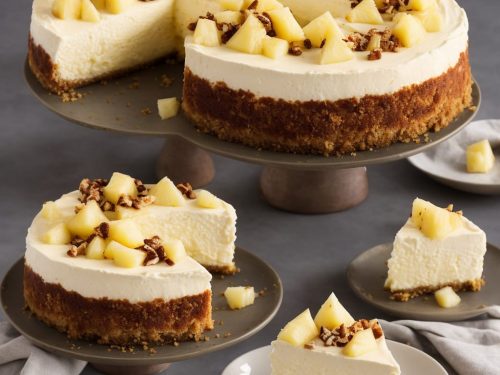 Mascarpone & Pineapple Cheesecake