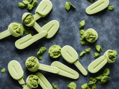 Matcha Froyo Ice Lollies