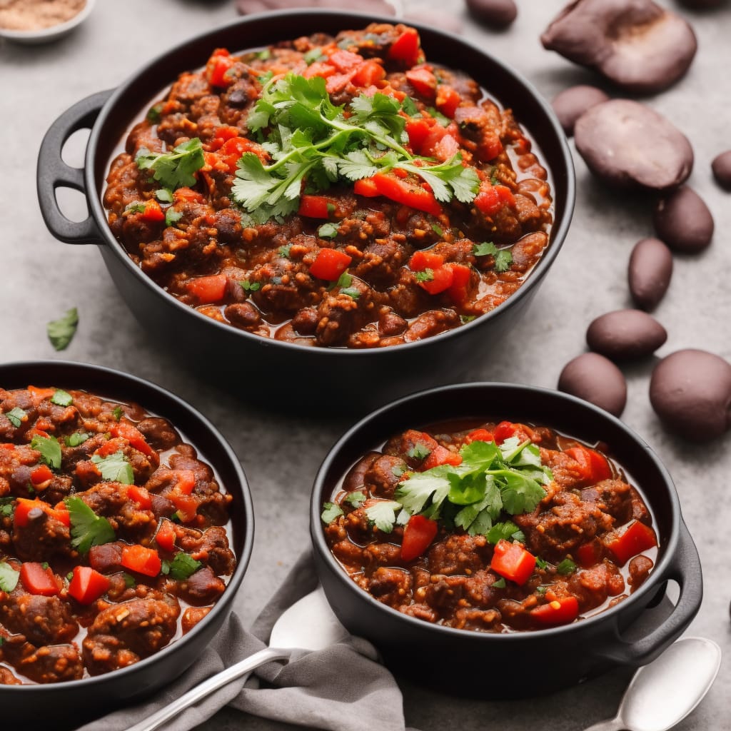 Meatball Black Bean Chilli